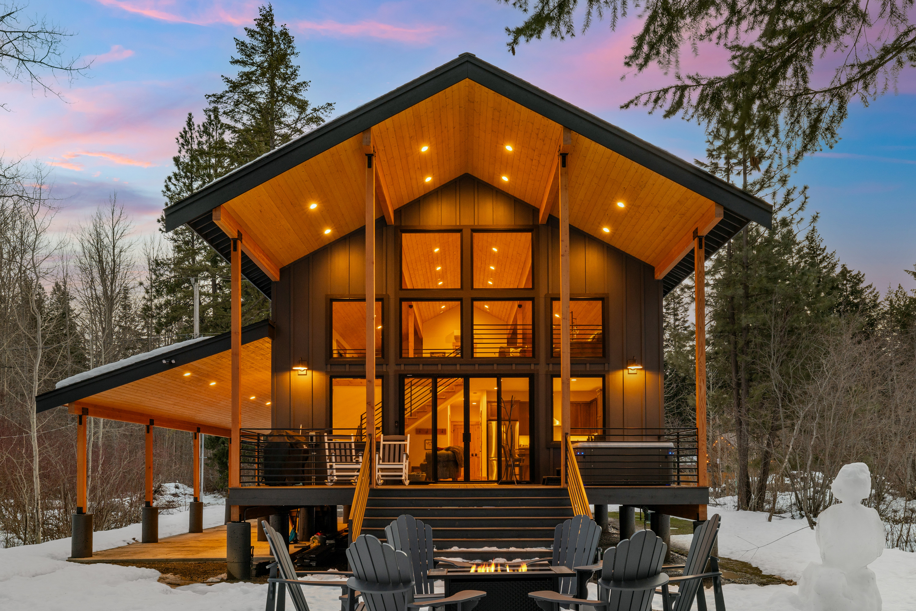 Chalet exterior - Winter